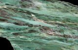 Polished Fuchsite Chert (Dragon Stone) Slab - Australia #65804-1